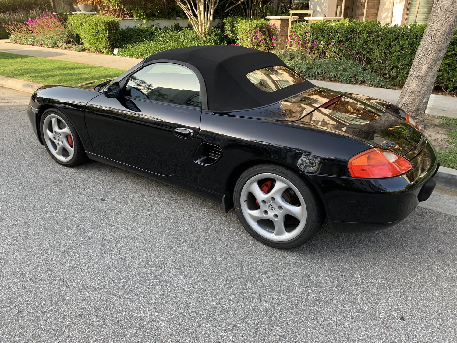 2002 PORSCHE BOXSTER S BLACK ON BLACK   $13,500 SOLD