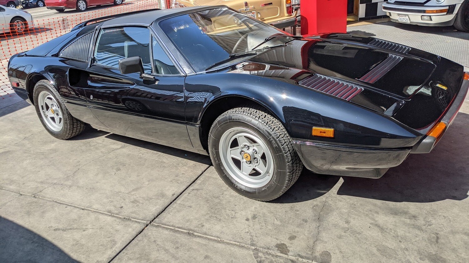 1982 FERRARI 308 GTSI QUATROVALVOLE BLACK ON BLACK SOLD
