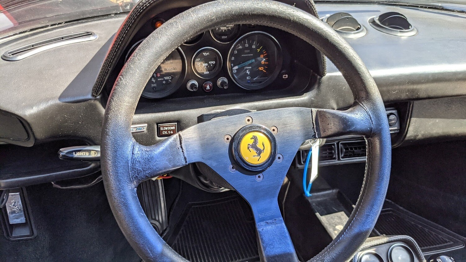 1982 FERRARI 308 GTSI QUATROVALVOLE BLACK ON BLACK SOLD