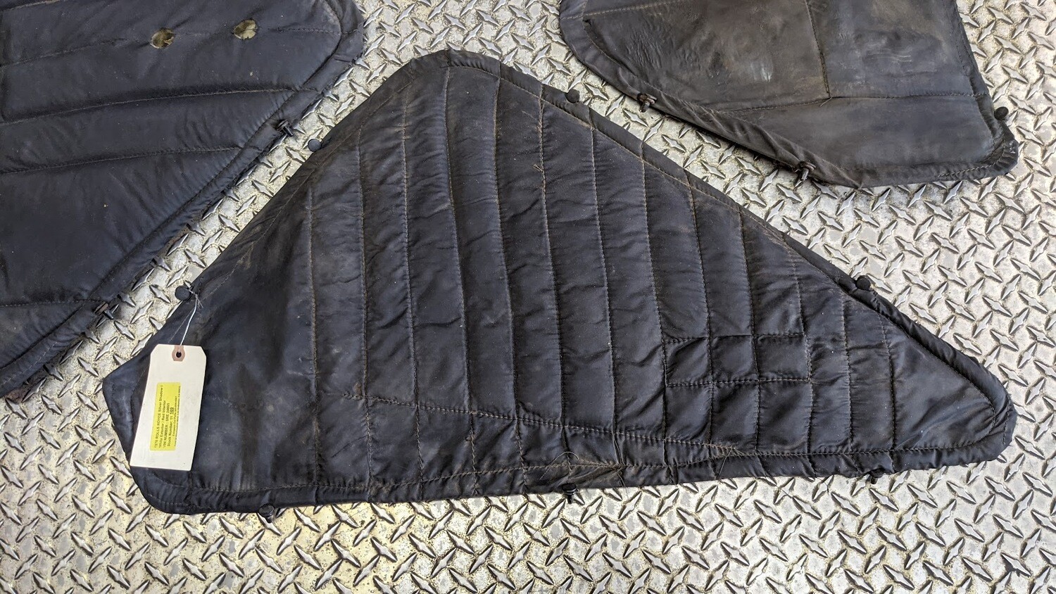 ROLLS ROYCE SILVER SHADOW Corniche 3 pcs HOOD PADDING INSULATION SET PRE OWNED