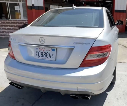 2009 MERCEDES BENZ C63 SOLD