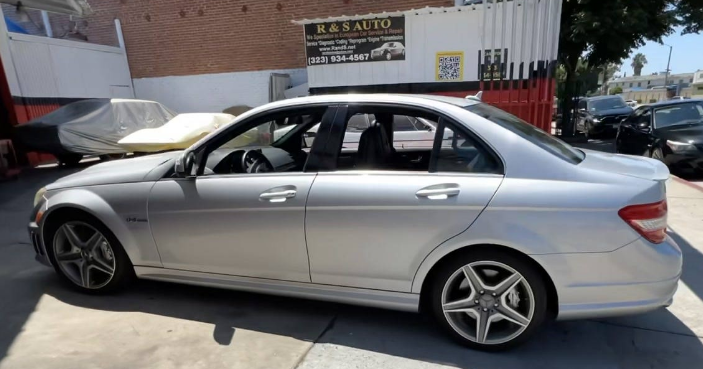 2009 MERCEDES BENZ C63 SOLD