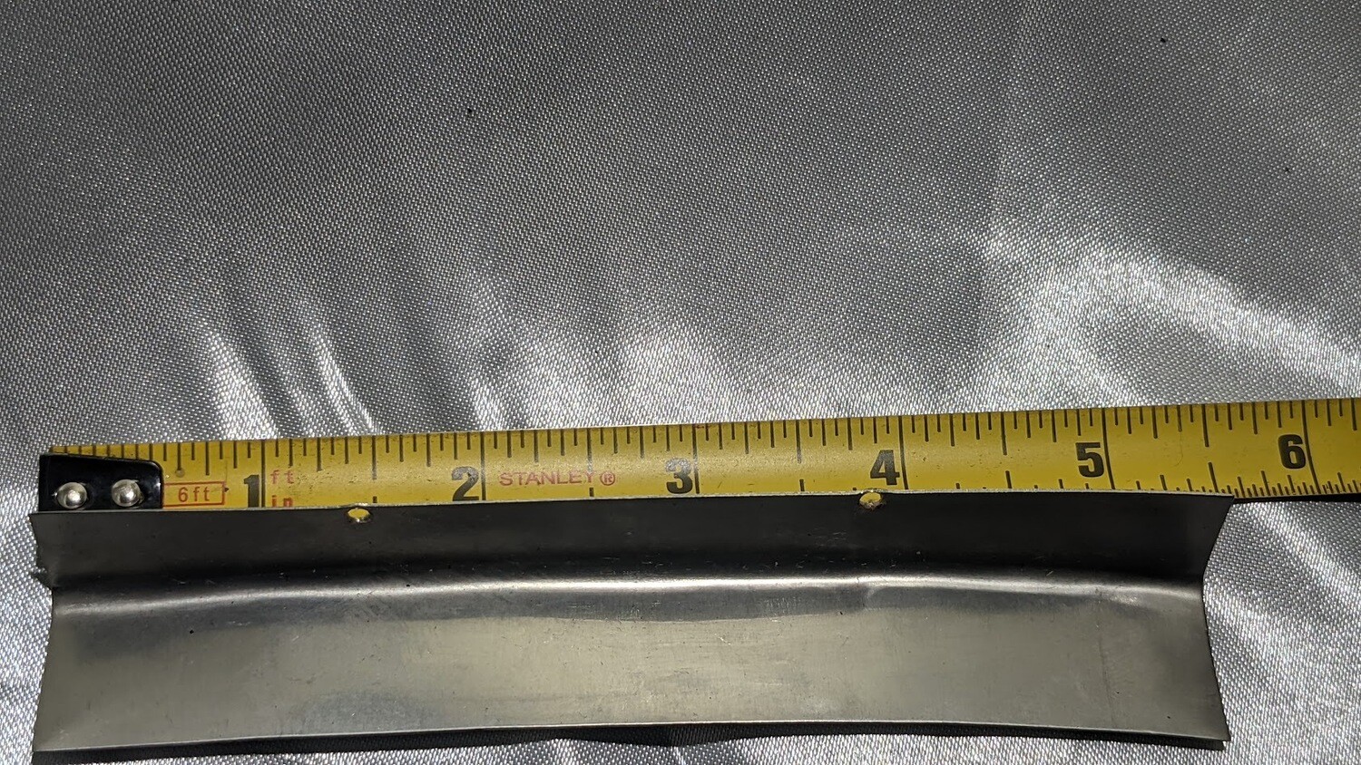 67 to 77 Rolls Royce Silver Shadow GAS LID FINISHER FOR VINLY TOP STAINLESS