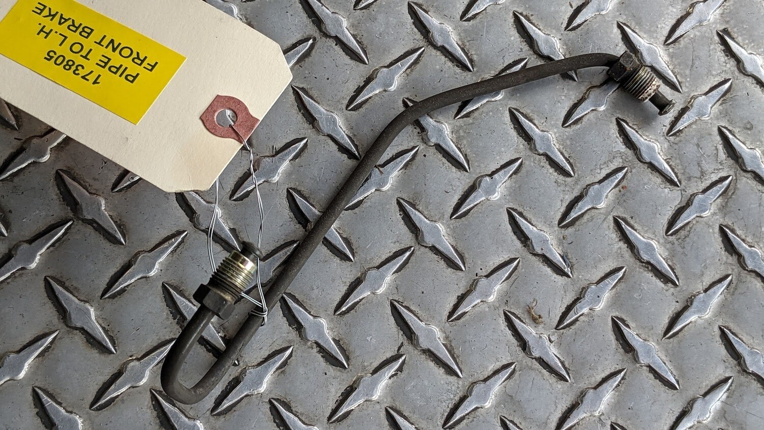 Ferrari 360 spider PART LEFT FRONT brake PIPE 173805