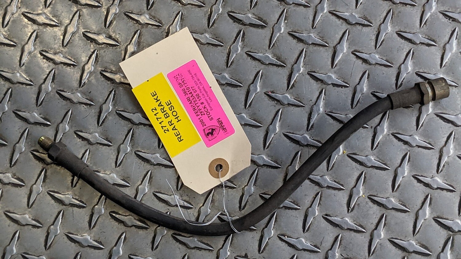 Ferrari 360 spider PART REAR brake HOSE 271712