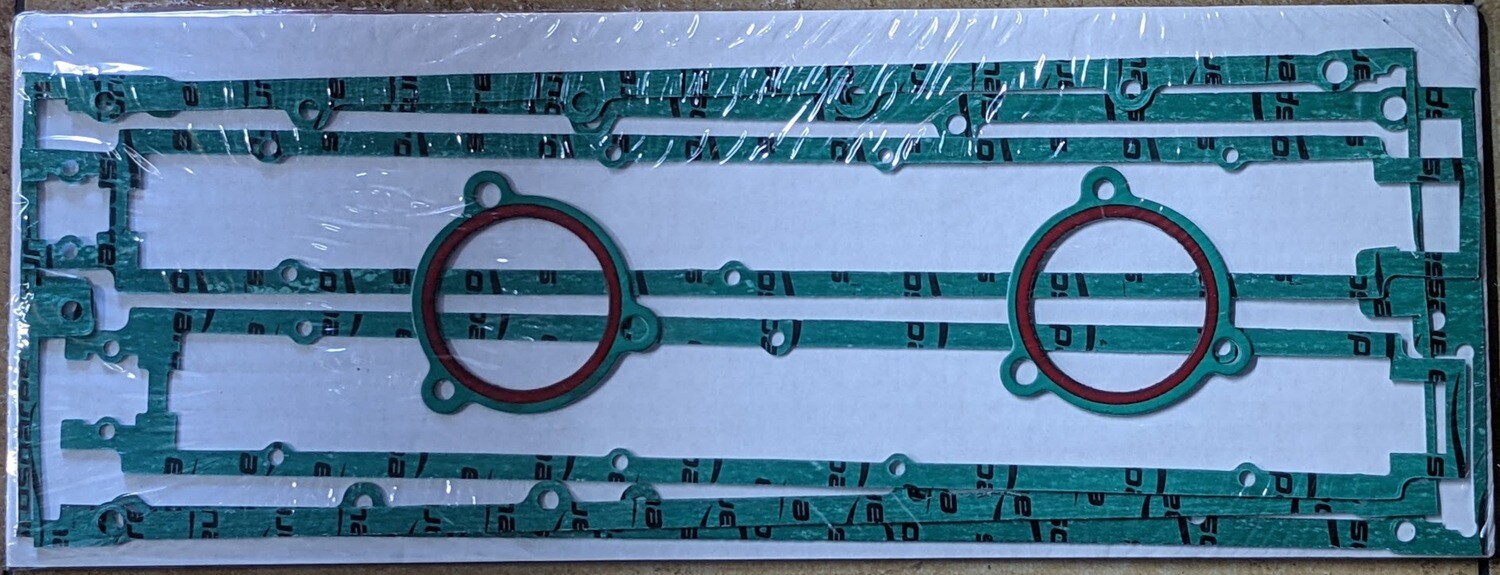 FERRARI f-355 PARTS valve cover gasket set WITH SPARK PLUG SEALS