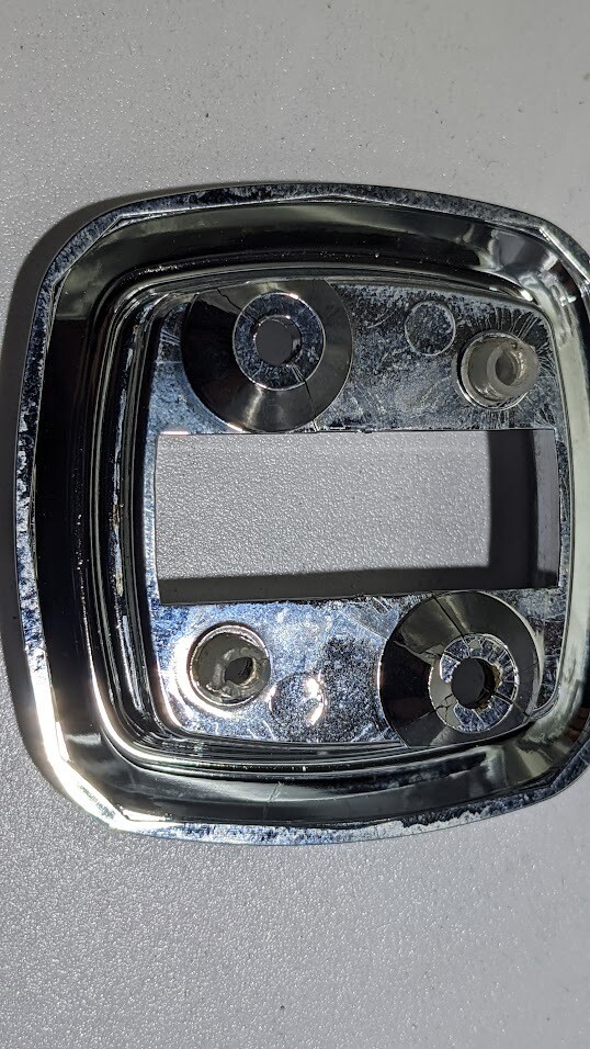 ROLLS ROYCE SILVER SPIRIT DAWN CHROME door lock SWITCH BEZEL H UD21375 UB42398