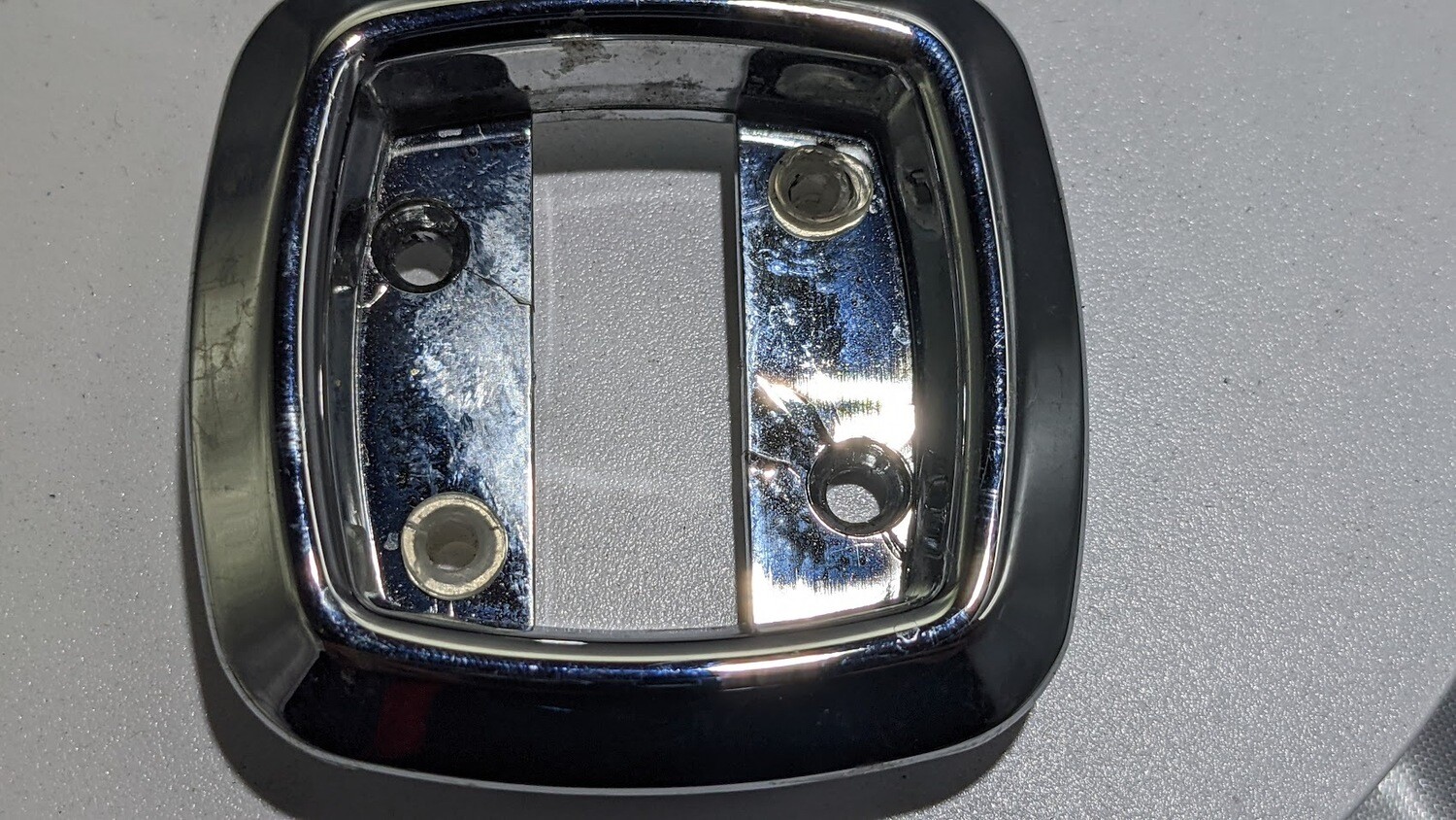 ROLLS ROYCE SILVER SPIRIT DAWN CHROME door lock SWITCH BEZEL H UD21375 UB42398