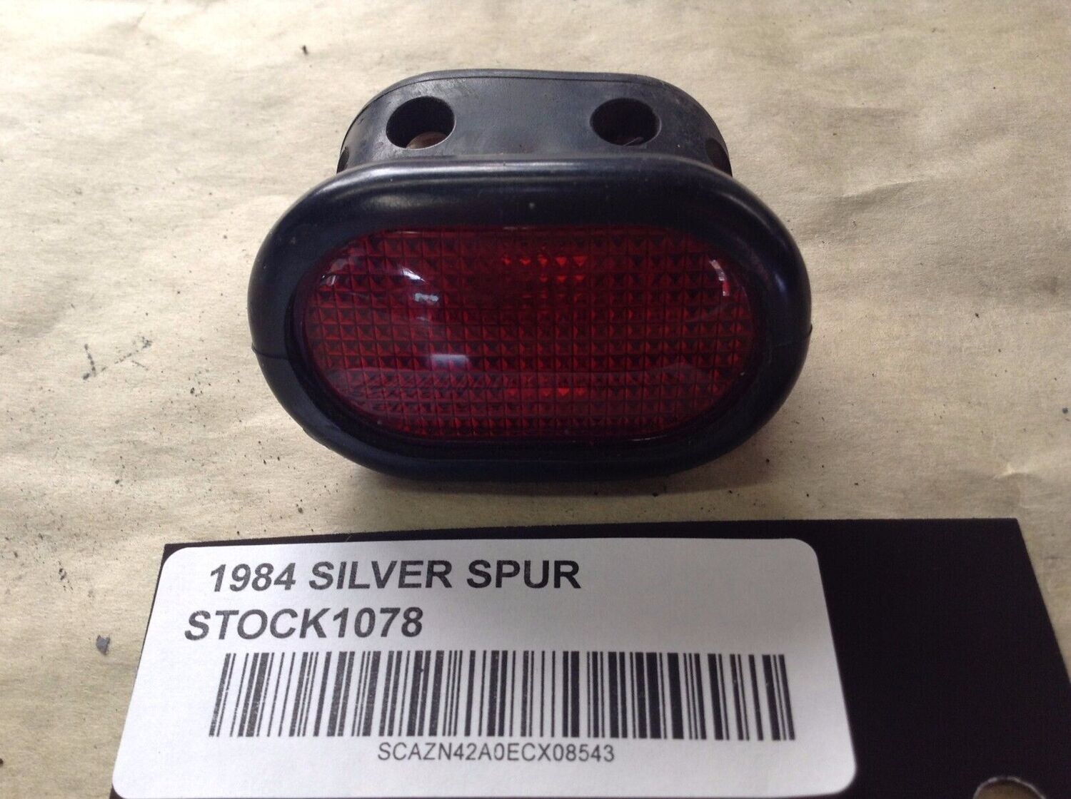 84 Rolls Royce Silver Spur Door Reflector Light READY TO SHIP