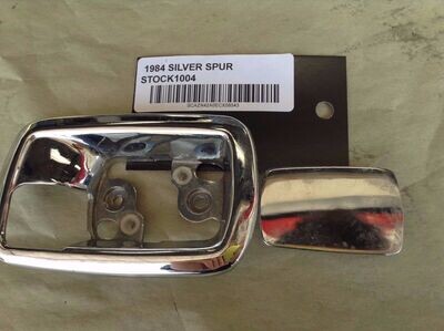 Rolls Royce Silver Spur 84 DRIVER Door Handle Trim Surround Chrome READY TO SHIP