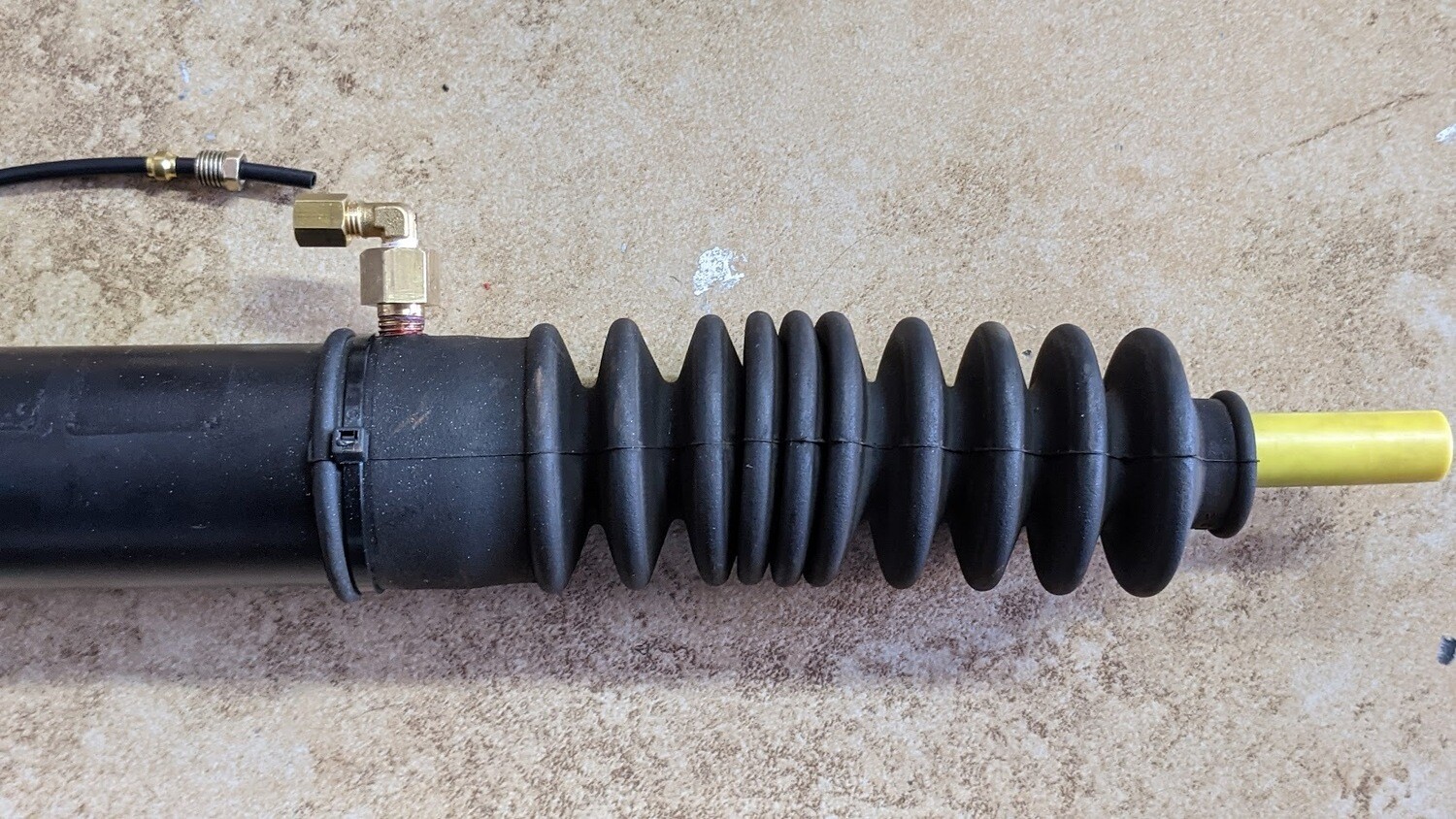 Rolls Royce Silver Spur Corniche rear shock(one) up to 1990 Return line RH3377