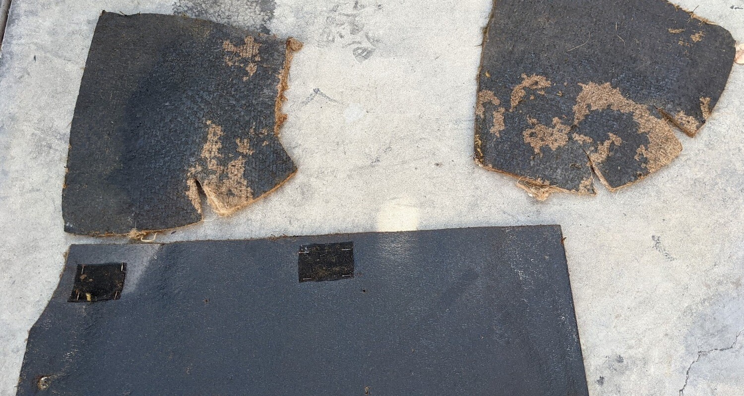 ROLLS ROYCE SILVER SHADOW II PART TRUNK FLOOR INSULATION