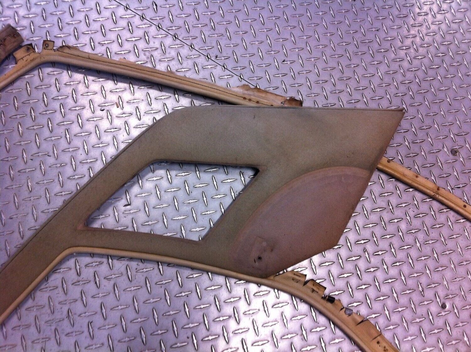 65 - 80 ROLLS ROYCE SILVER SHADOW  C PILLAR HEADLINER TRIM TAN BUNDLE