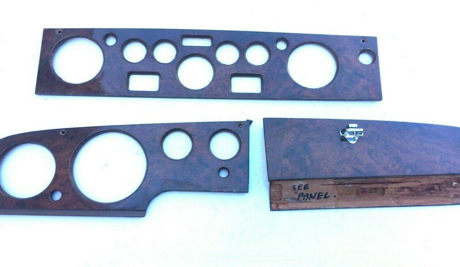 71 to 76 ROLLS ROYCE SILVER SHADOW  dash WOOD  PANEL SET facia