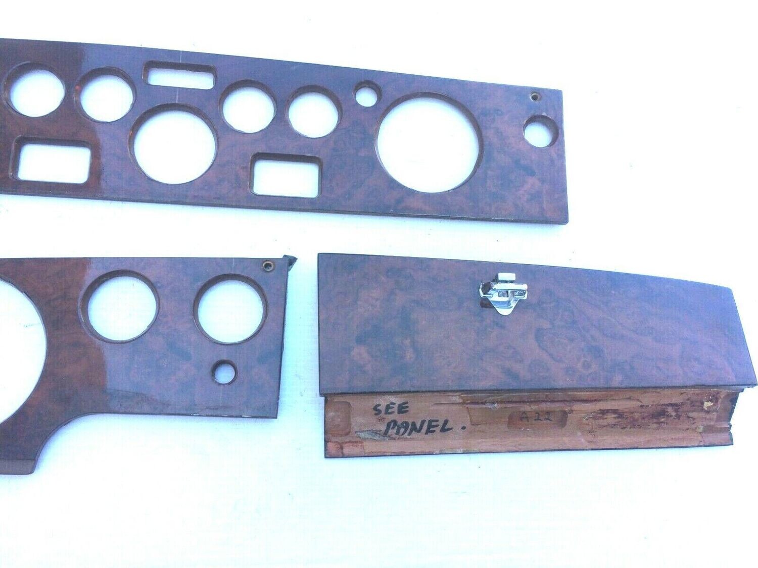 71 to 76 ROLLS ROYCE SILVER SHADOW  dash WOOD  PANEL SET facia
