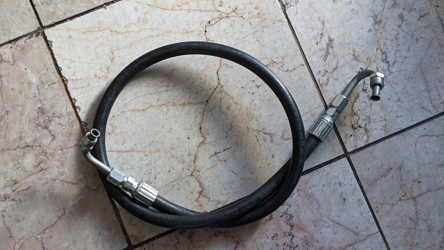 ROLLS ROYCE SILVER SHADOW II BRAKE PART POWER STEERING PRESSURE HOSE UR17111 flared send in service