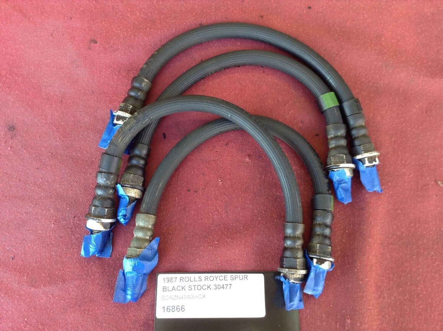 81 - 91 ROLLS ROYCE SILVER SPUR REAR SUBFRAME BRAKE HOSES