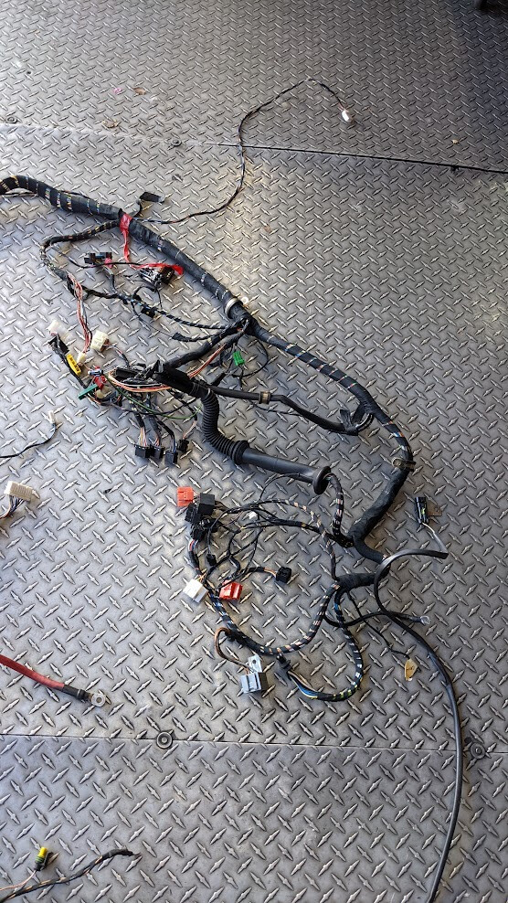 Ferrari 360 spider dash board wiring harness 188897