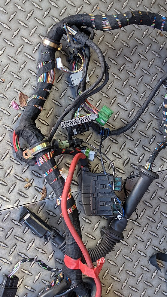 Ferrari 360 spider dash board wiring harness 188897