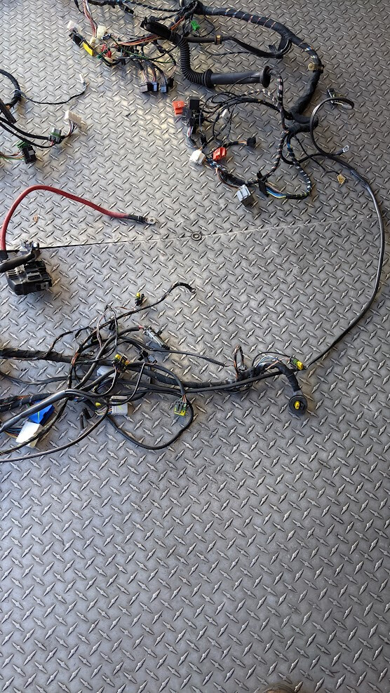 Ferrari 360 spider dash board wiring harness 188897