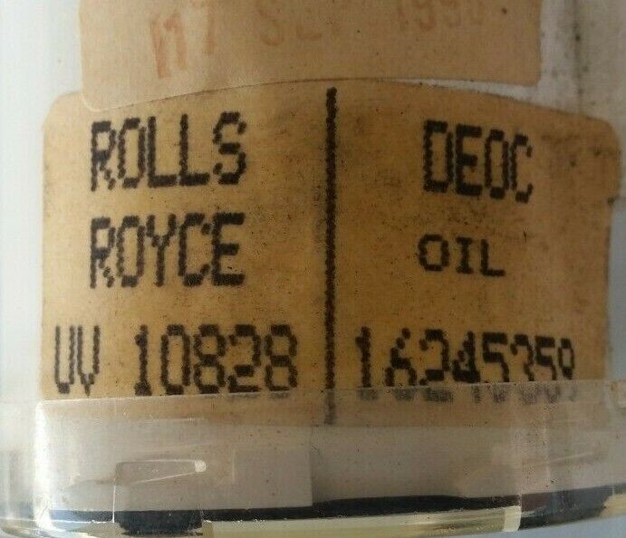 ROLLS ROYCE SPUR BENTLEY TURBO R DASHBOARD OIL PRESSURE  GAUGE  UV10828 PA
