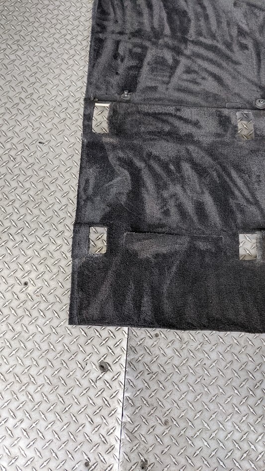Ferrari 360 spider RIGHT SIDE FLOOR CARPET BLACK ORIGINAL
