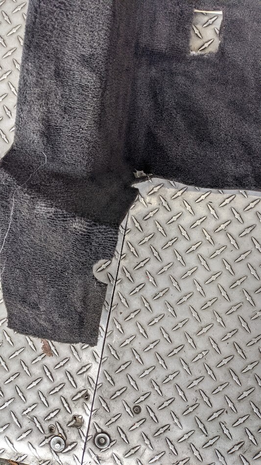 Ferrari 360 spider LEFT SIDE FLOOR CARPET BLACK