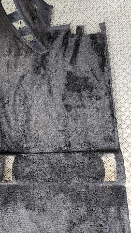 Ferrari 360 spider LEFT SIDE FLOOR CARPET BLACK