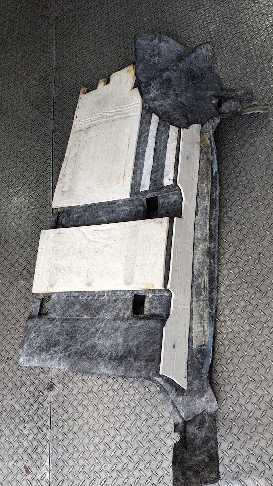 Ferrari 360 spider LEFT SIDE FLOOR CARPET BLACK