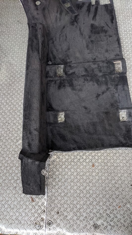 Ferrari 360 spider LEFT SIDE FLOOR CARPET BLACK