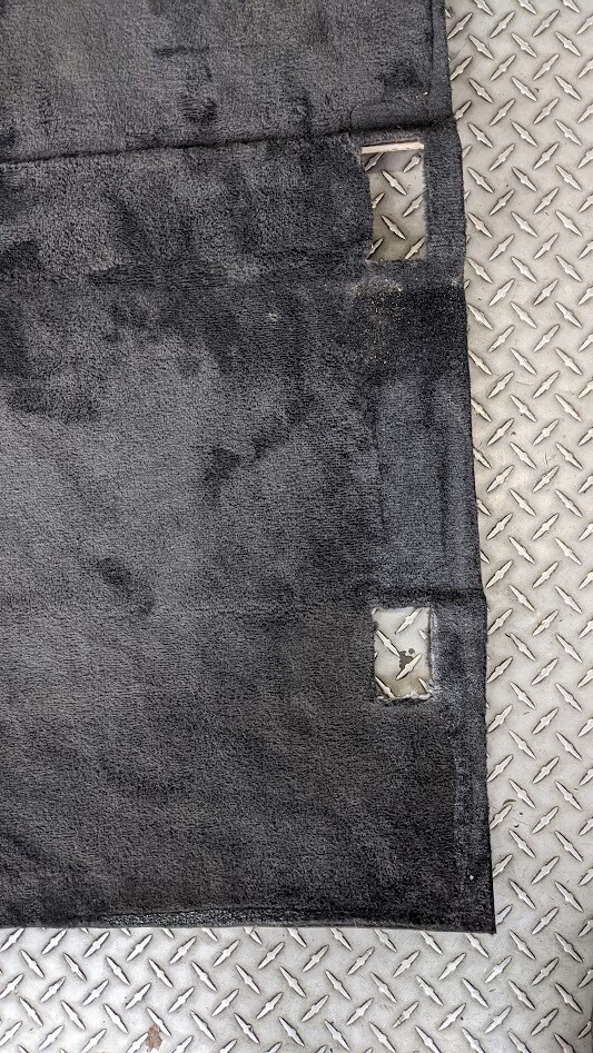 Ferrari 360 spider LEFT SIDE FLOOR CARPET BLACK