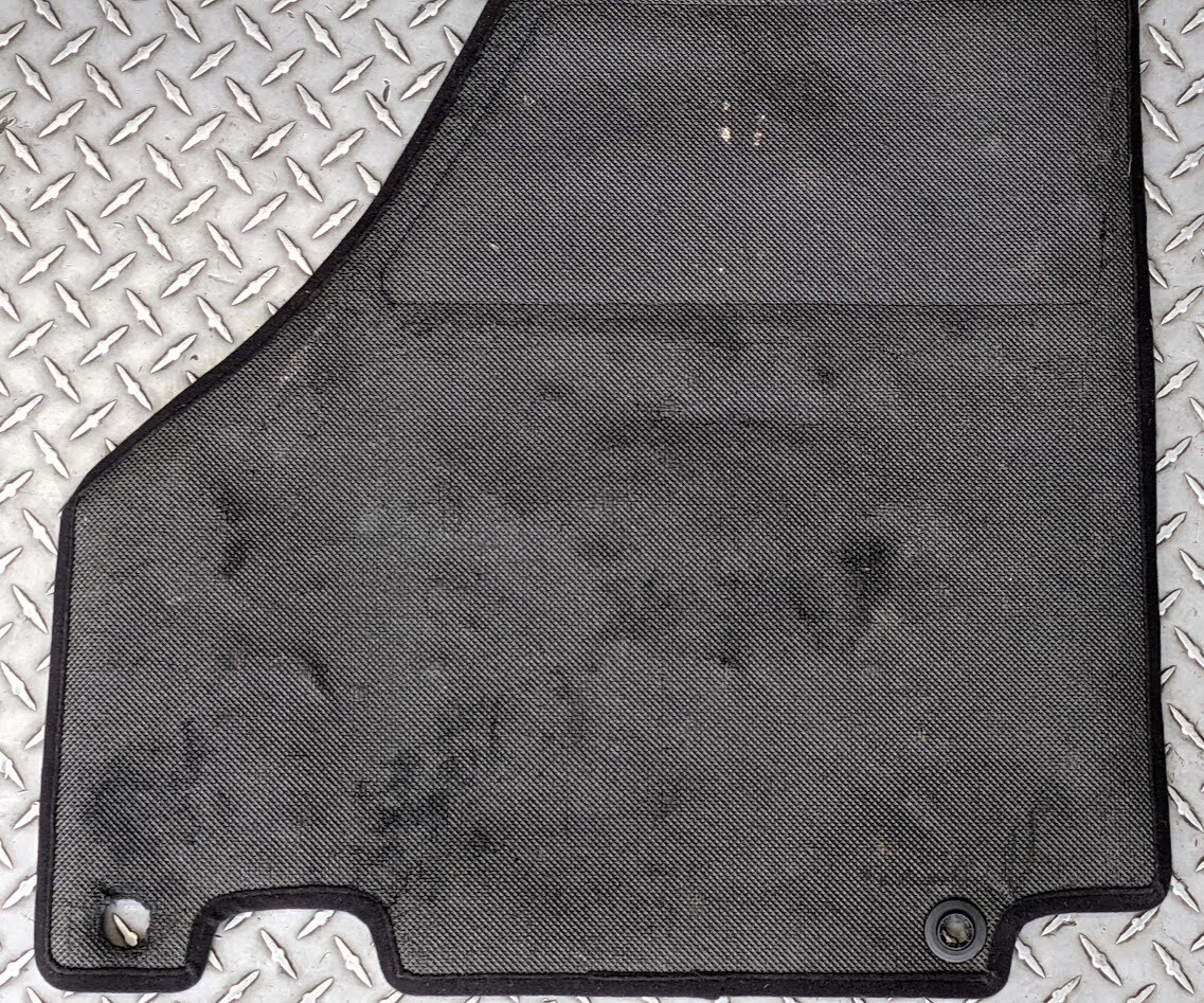 Ferrari 360 spider RIGHT SIDE FLOOR MAT BLACK ORIGINAL