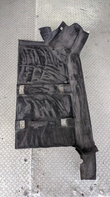 Ferrari 360 spider RIGHT SIDE FLOOR CARPET BLACK ORIGINAL