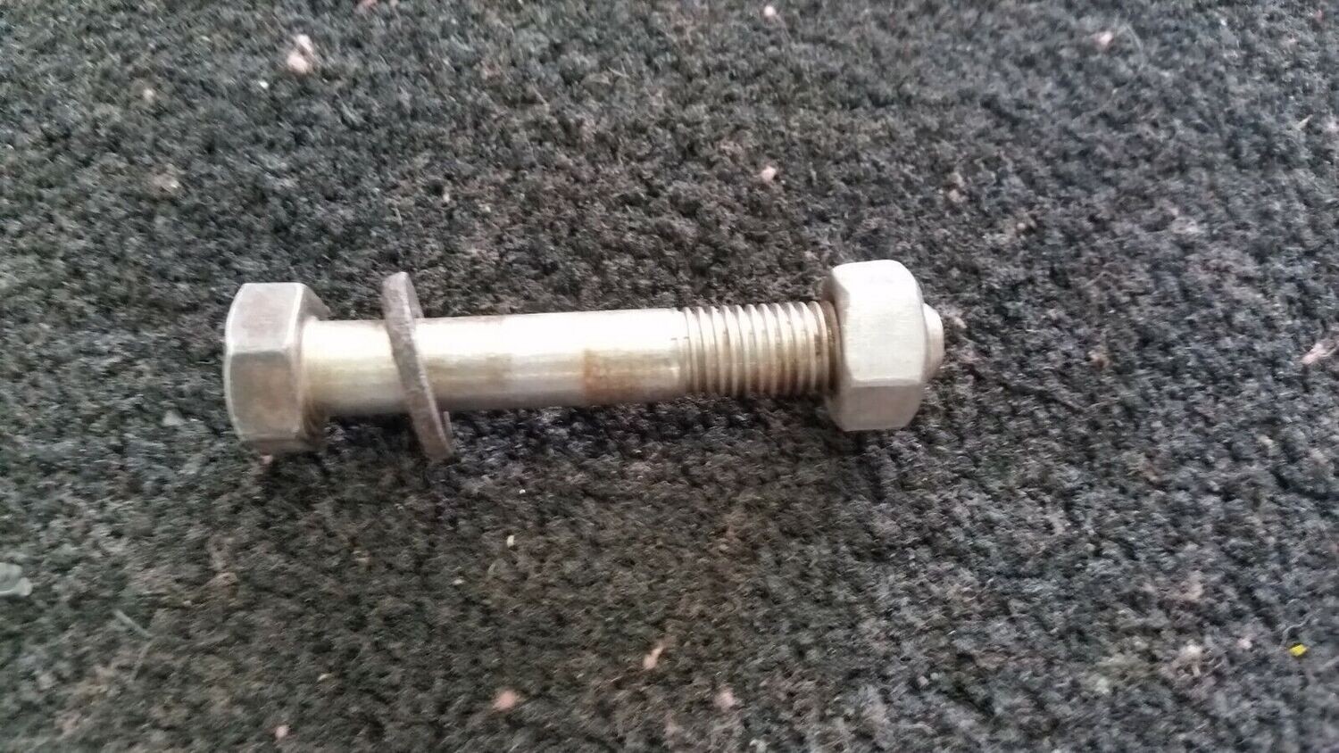 BENTLEY ROLLS ROYCE SILVER SPUR center twin muffler BOLT WASHER AND NUT UA163SR