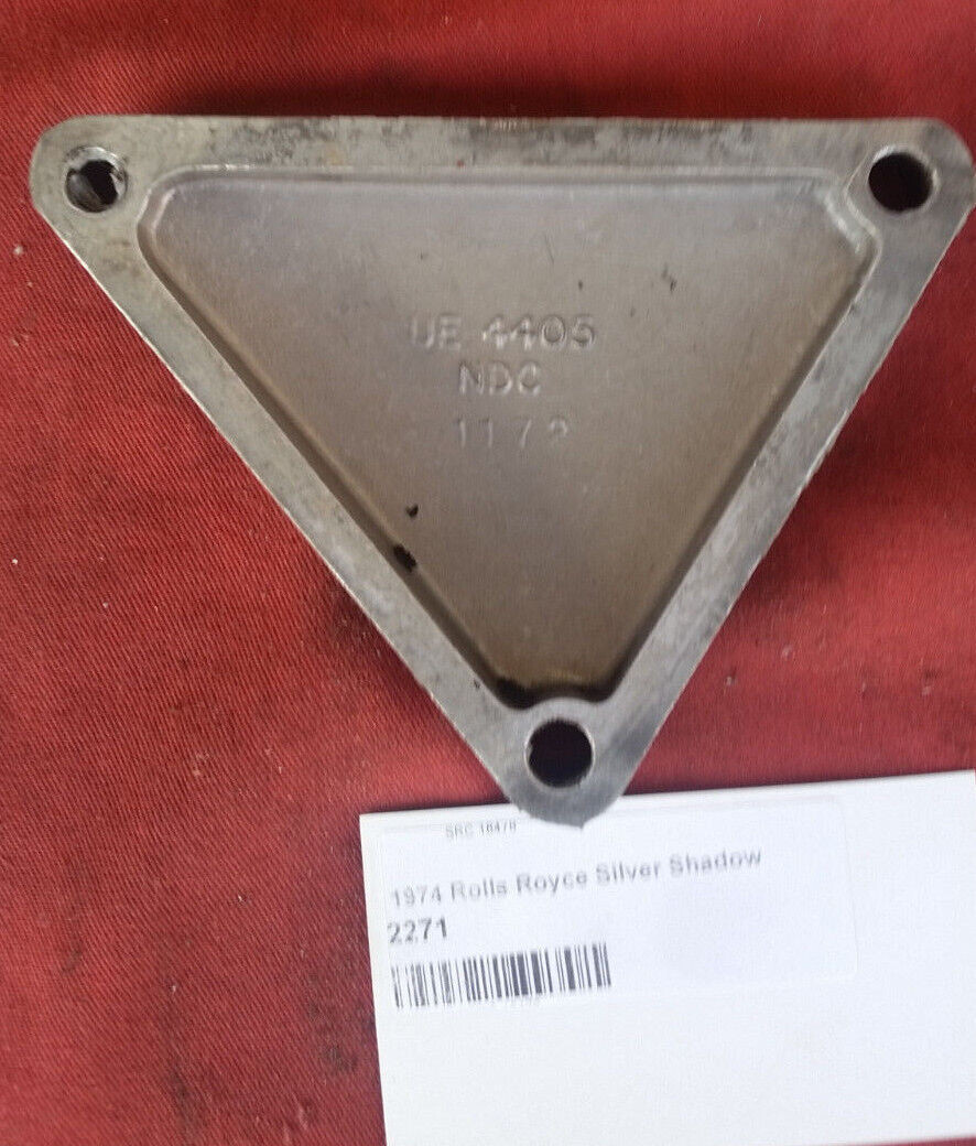 Rolls Royce Silver Shadow Cylinder Head rear COVER PLATE UE4405 ARNAGE SPUR