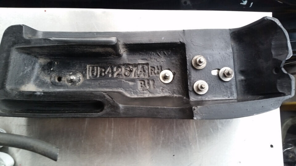 81 to 95 ROLLS ROYCE SPIRIT SPUR DAWN FRONT right BUMPER   guard UB42674