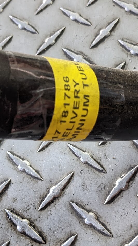 FERRARI 360 SPIDER PARTS 181786
WATER DELIVERY ALUMINIUM TUBE