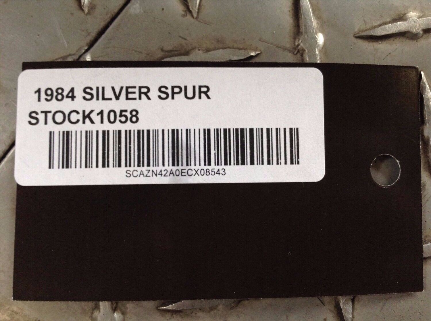 ROLLS-ROYCE 86 SILVER SPUR FRONT HOOD LATCH LOCK ROD READY TO SHIP