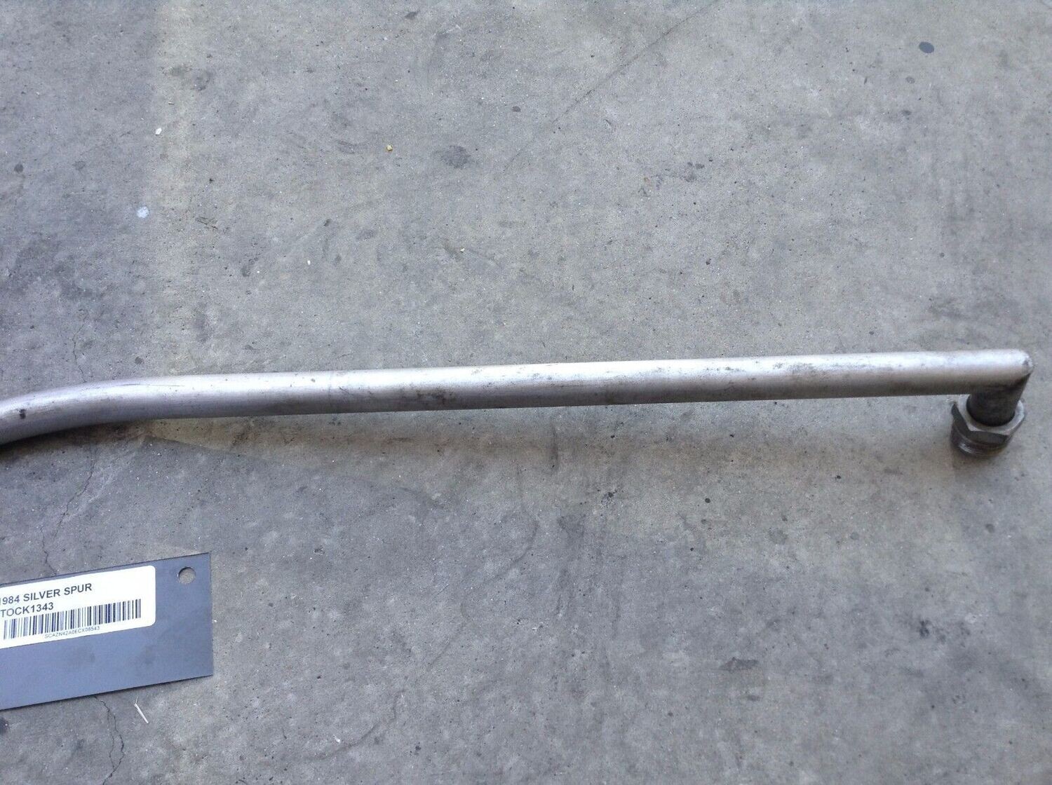 84 ROLLS ROYCE SILVER SPUR TRANSMISSION  OIL LEVEL DIPSTICK METAL TUBE