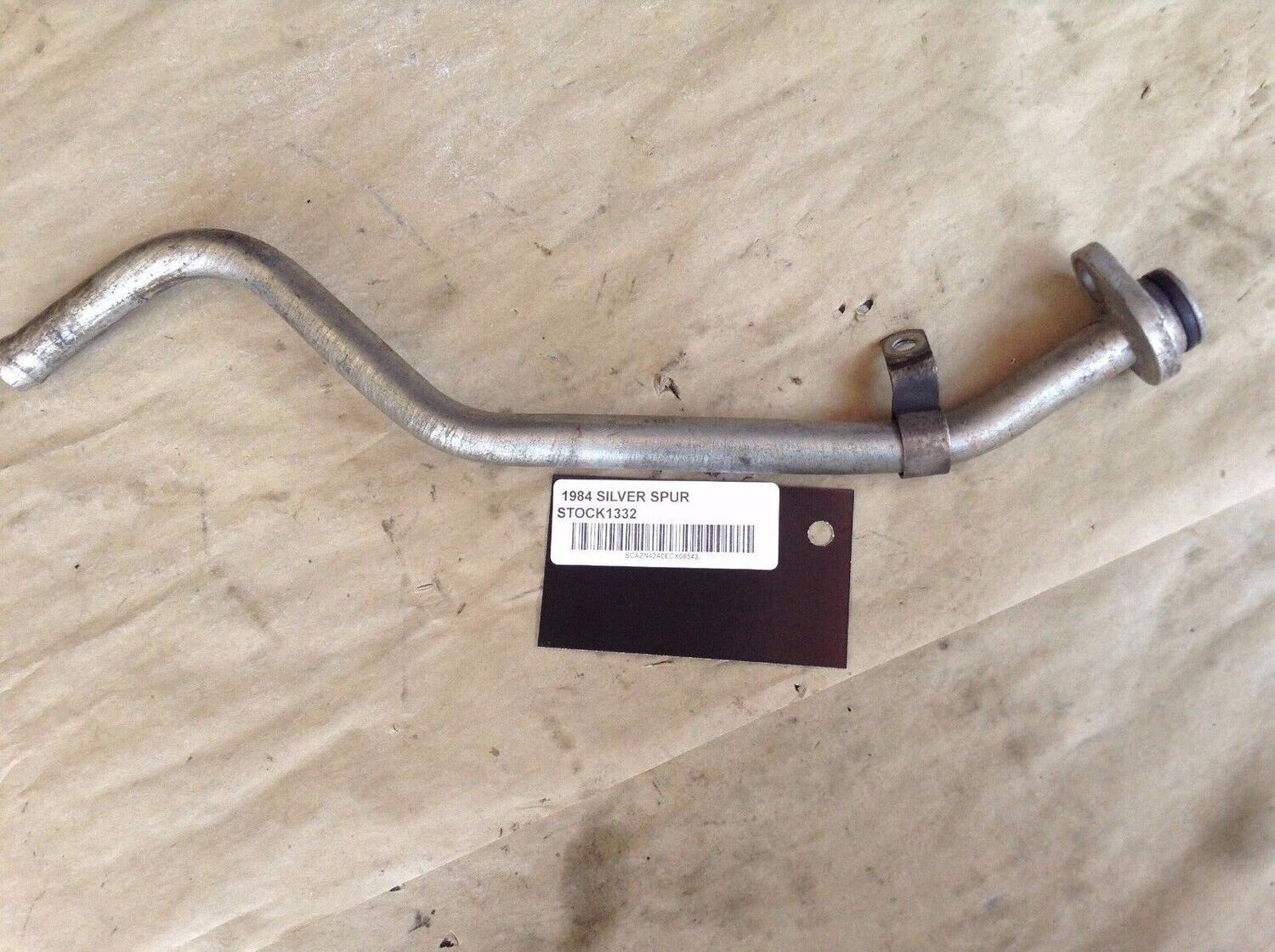 84 Rolls Royce Silver Spu Water Pipe From Thermostat Housing to Heater Valve