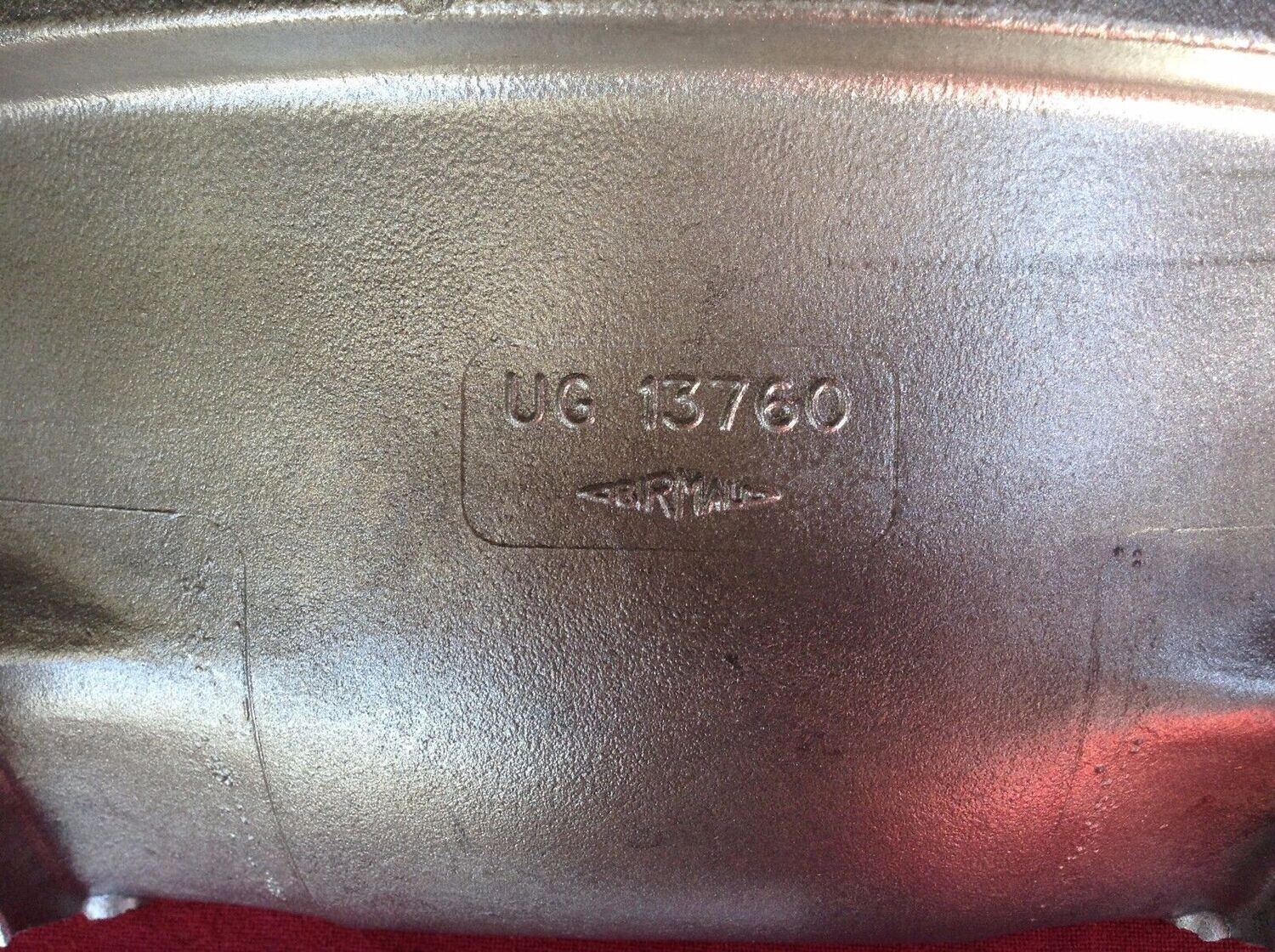 84 Rolls Royce Silver Spur Transmission Bell Housing Dust Cover UG13760
