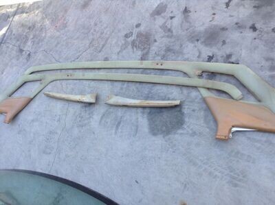 DISCARD 84 ROLLS ROYCE SILVER SPUR C PILLAR HEADLINER TRIM TAN BUNDLE