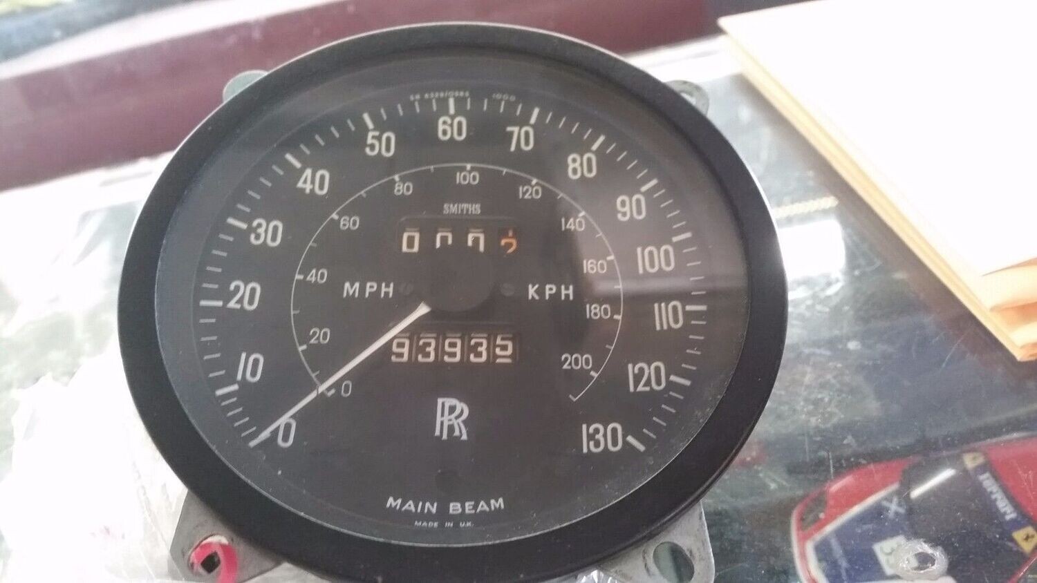 65 - 80 ROLLS ROYCE SILVER SHADOW SMITHS SPEEDOMETER UD18203