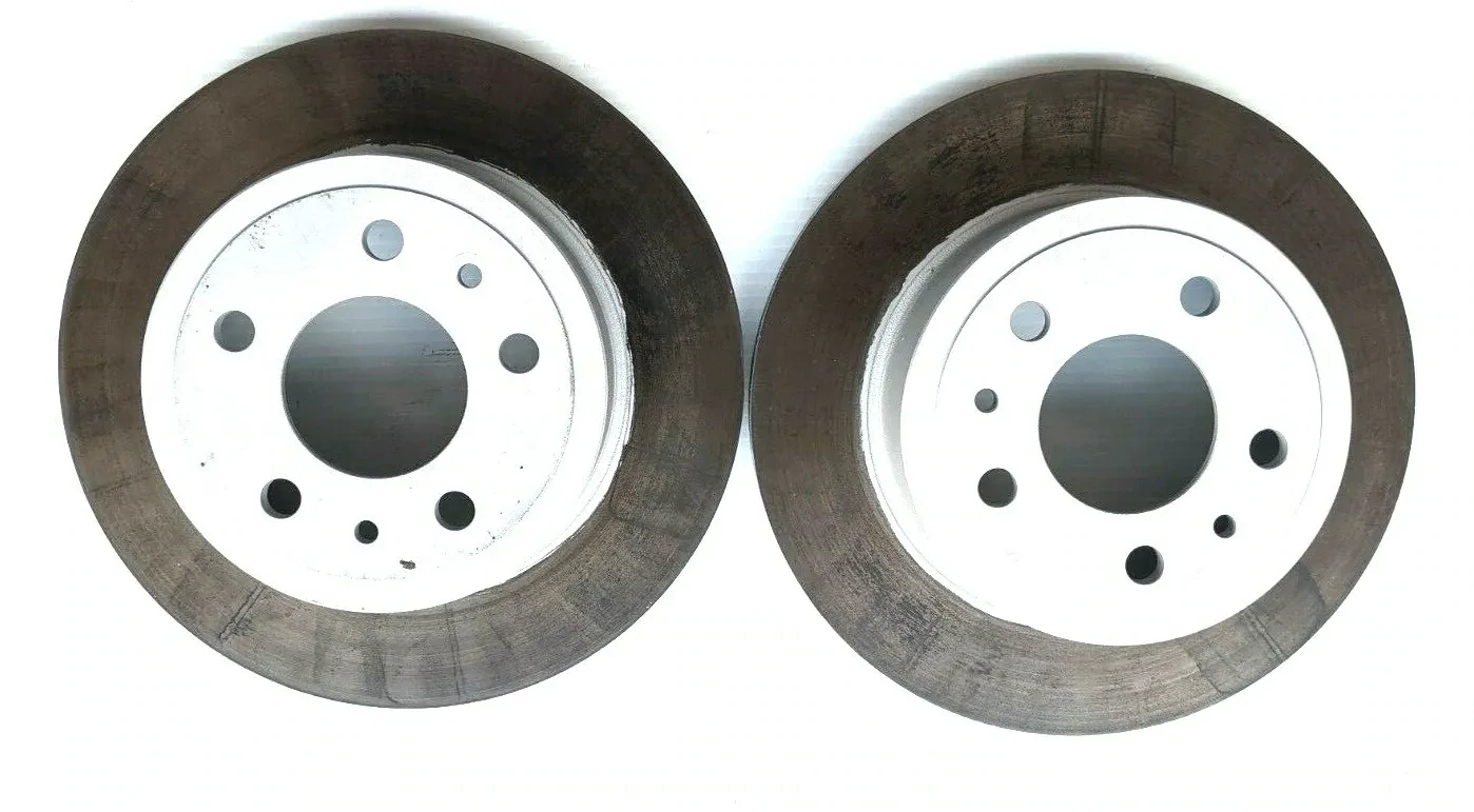 FERRARI 308 81 USA PARTS REAR BRAKE DISC ROTORS PRE OWNED 104458 PAIR