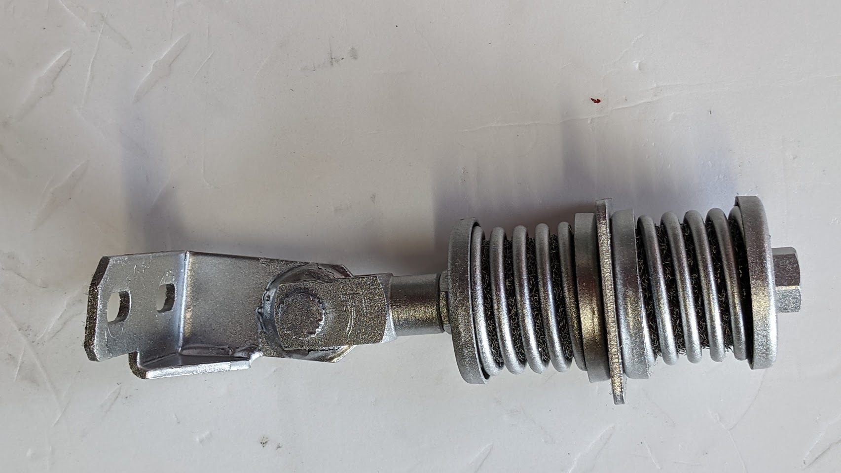 FERRARI 308 GTSi exhaust MUFFLER HANGER COMPLETE WITH BRACKET 106052 img