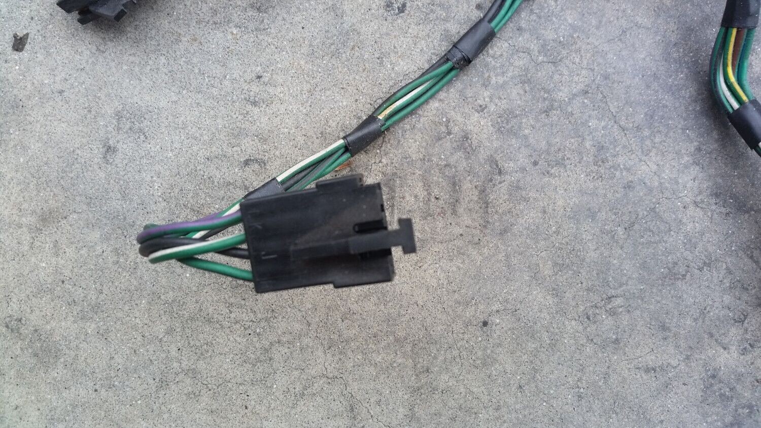 81 to 88 ROLLS ROYCE SILVER SPUR SEAT MOTOR wiring harness and relays