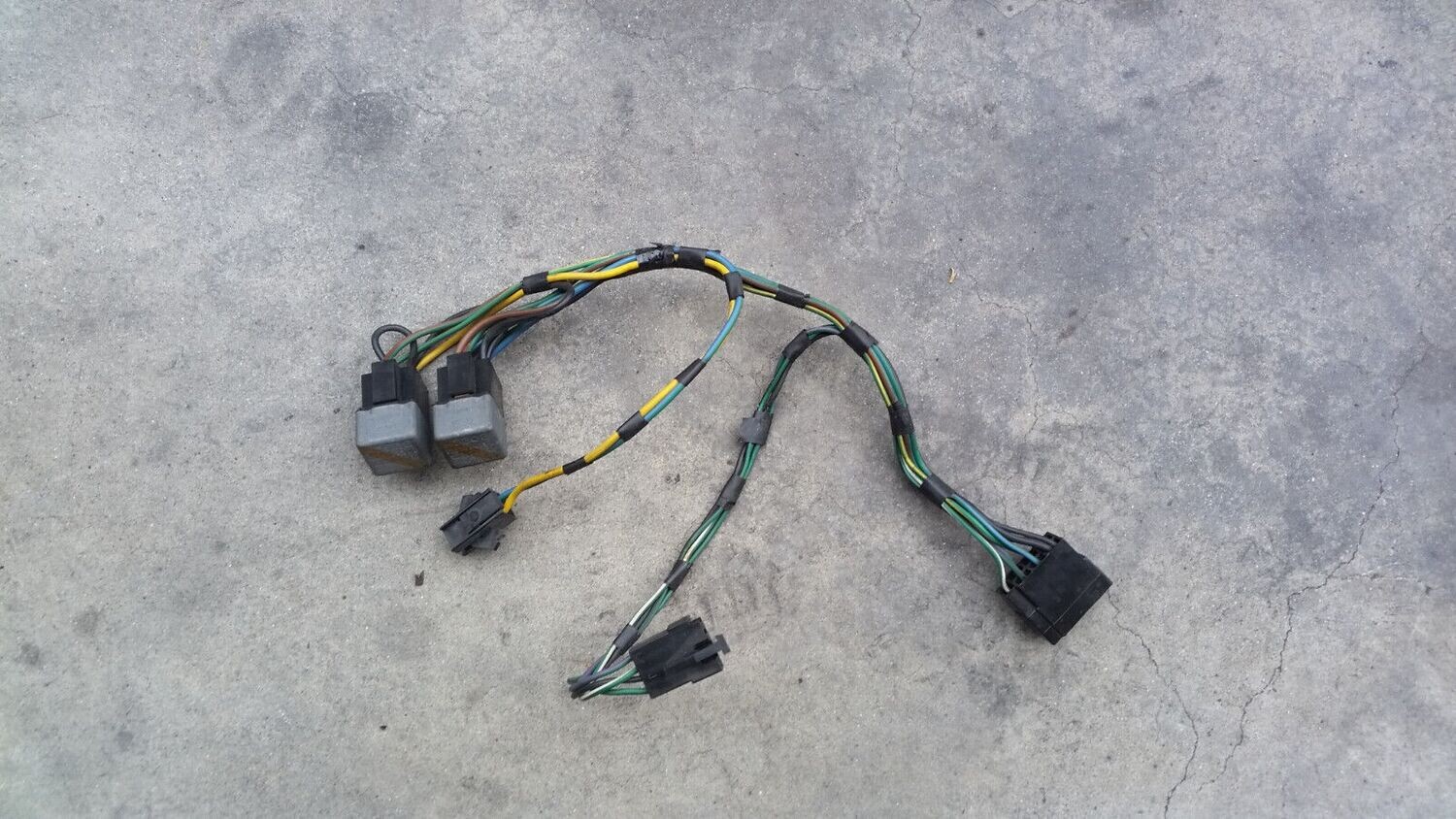 81 to 88 ROLLS ROYCE SILVER SPUR SEAT MOTOR wiring harness and relays