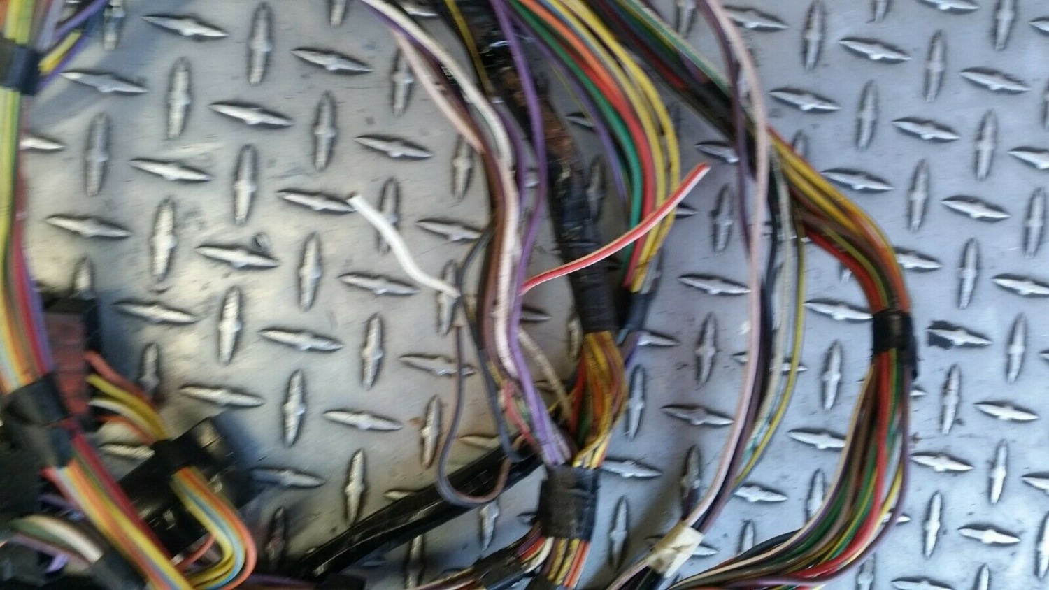 65 to 80 ROLLS ROYCE SILVER SHADOW RIGHT REAR TRUNK WIRING HARNESS CABLES