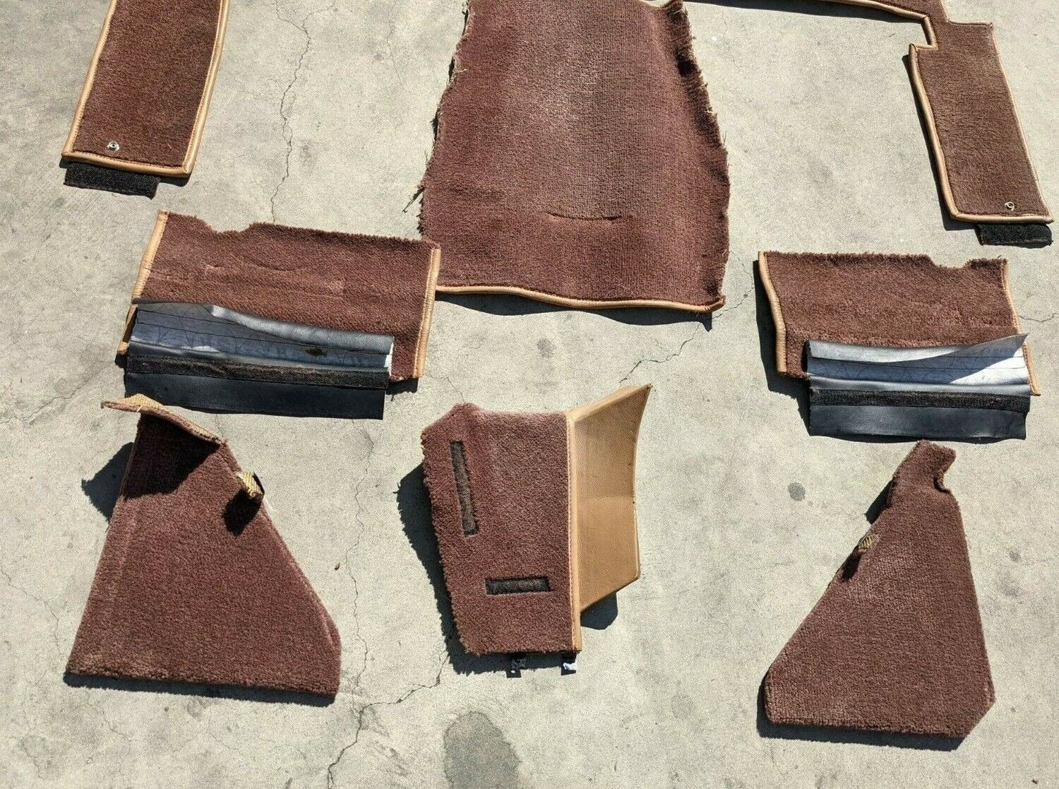 ROLLS ROYCE SILVER BENTLEY MULSANNE INTERIOR mats rear mats and under the seat