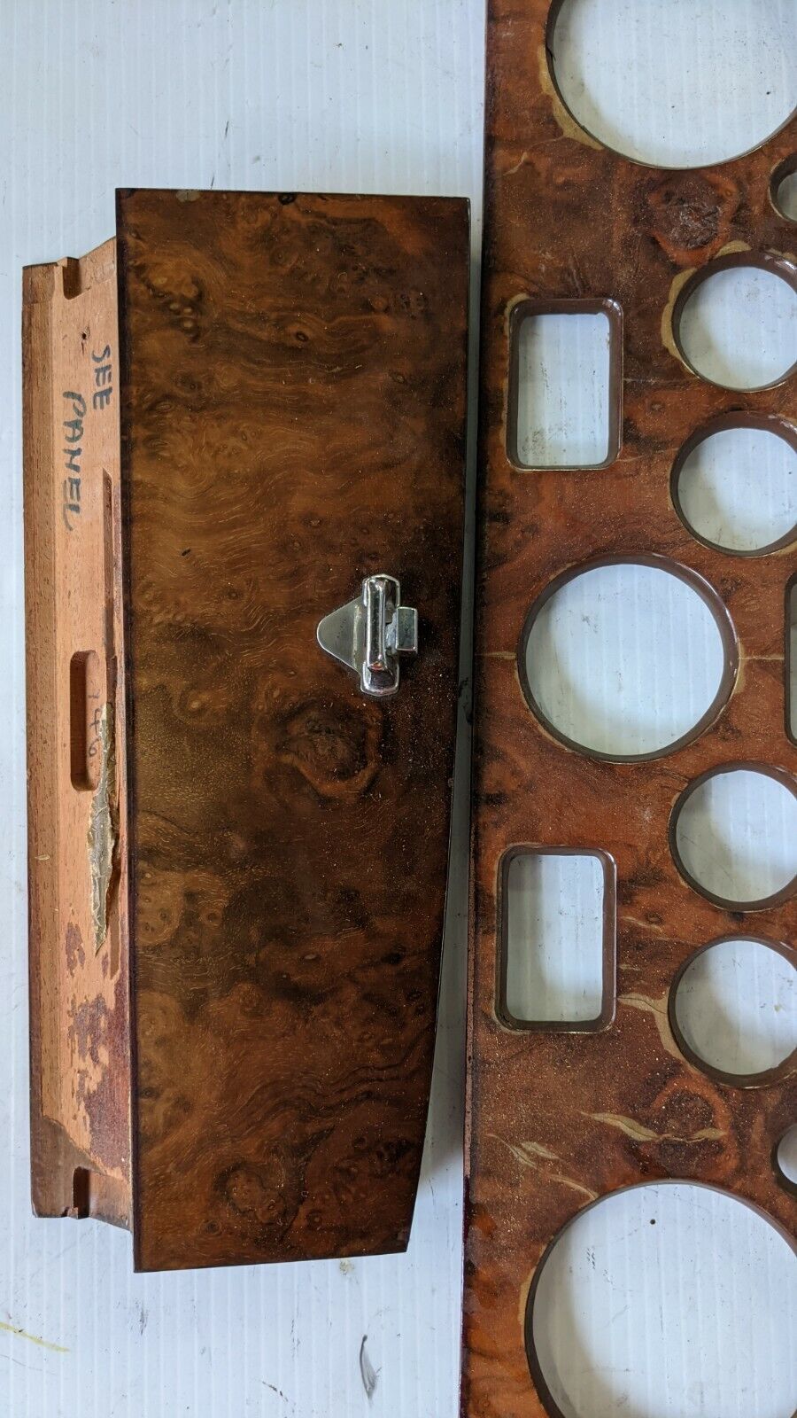 ROLLS ROYCE SILVER SHADOW I DASHBOARD WOOD PANEL img
